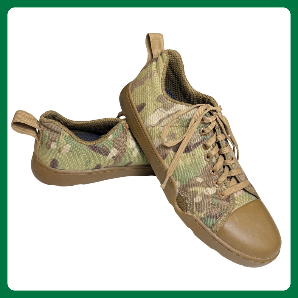 Altama Maritime Assault Low Shoes Men 9 Multicam Cordura Tactical Sneaker 335003
